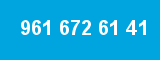 961 672 61 41 961 672 61 41